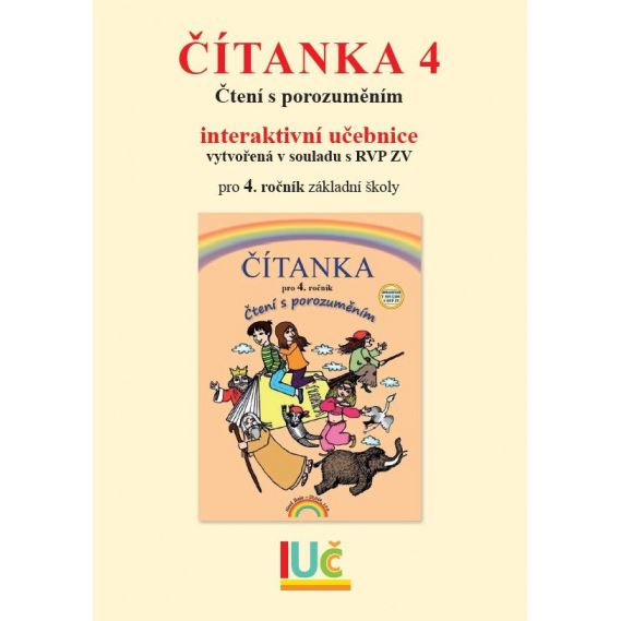 Interaktivní učebnice Čítanka 4 (pětiletá)