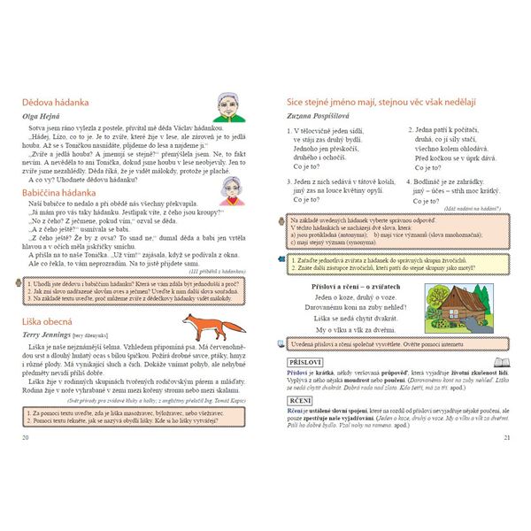 Čítanka 4, Čtení s porozuměním