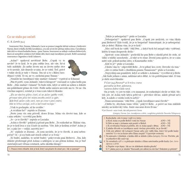 Čítanka 4, Čtení s porozuměním