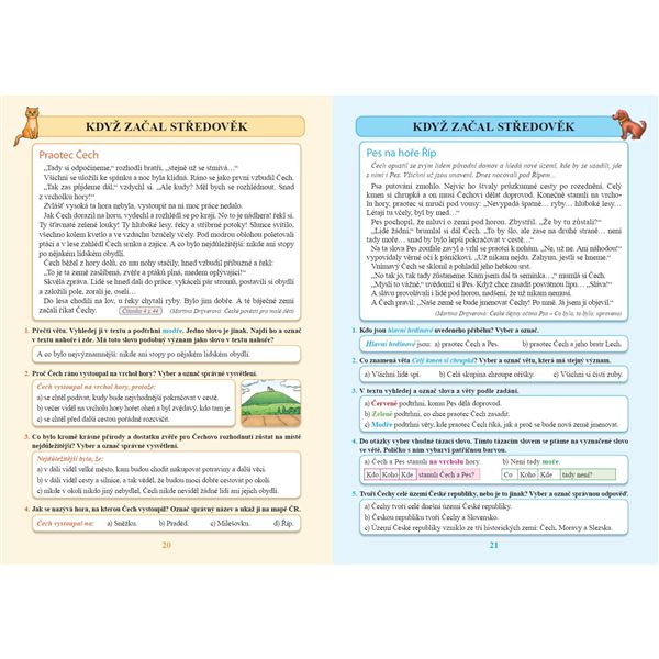 Čtení nás baví 4 - Pracovní sešit (čtenářské dovednosti)