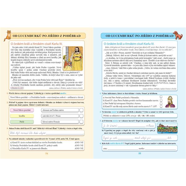 Čtení nás baví 4 - Pracovní sešit (čtenářské dovednosti)