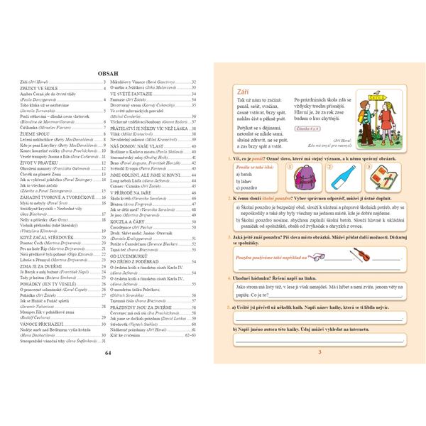 Čtení nás baví 4 - Pracovní sešit (čtenářské dovednosti)