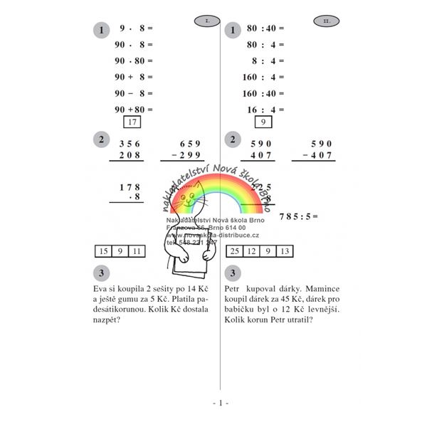 Počtářské chvilky 5 - pracovní sešit