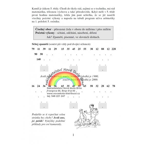 Cestujeme po republice - pracovní sešit