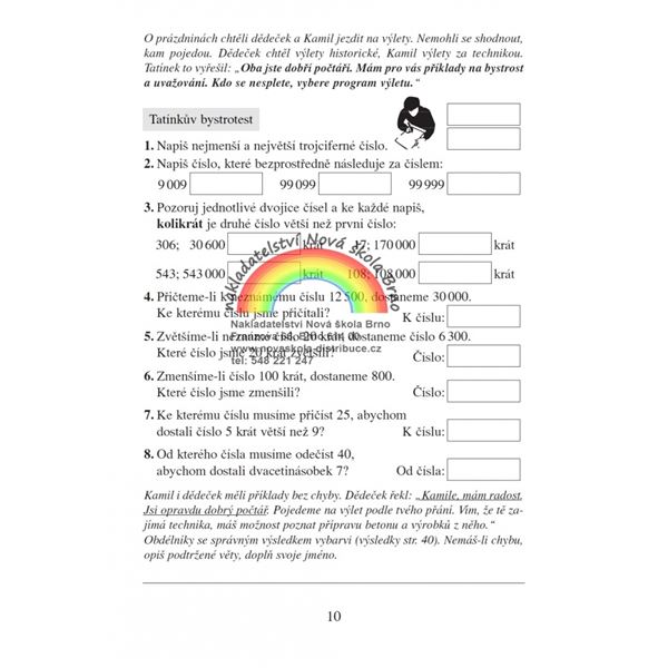 Cestujeme po republice - pracovní sešit