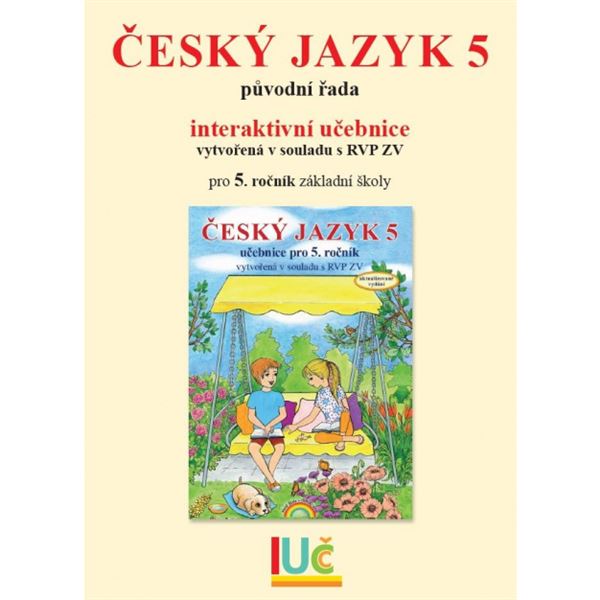 Interaktivní učebnice Český jazyk 5 (pětiletá)