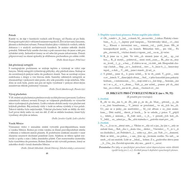 Český jazyk 5 - Pracovní sešit 1.pololetí