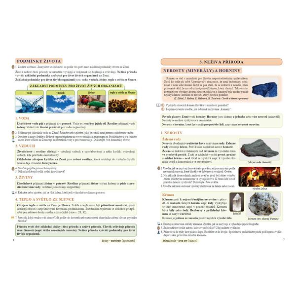 Přírodověda 5 - učebnice, Čtení s porozuměním