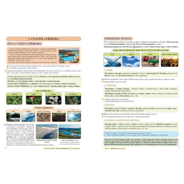 Přírodověda 5 - učebnice, Čtení s porozuměním
