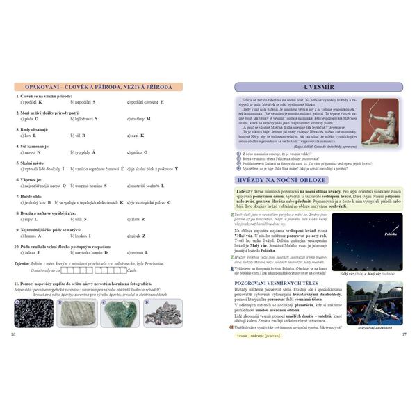 Přírodověda 5 - učebnice, Čtení s porozuměním