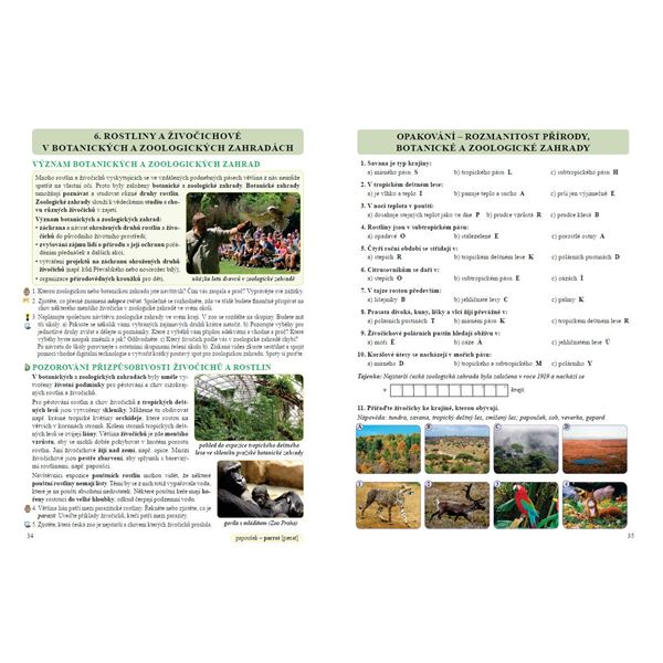 Přírodověda 5 - učebnice, Čtení s porozuměním
