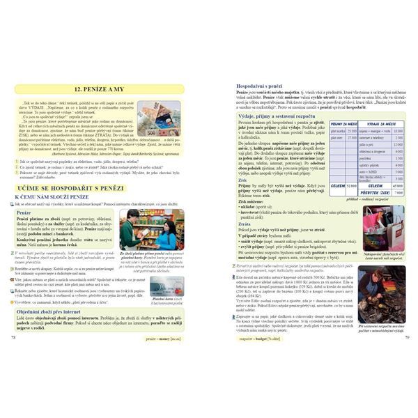 Přírodověda 5 - učebnice, Čtení s porozuměním