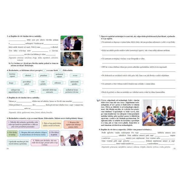 Přírodověda 5 - pracovní sešit, Čtení s porozuměním