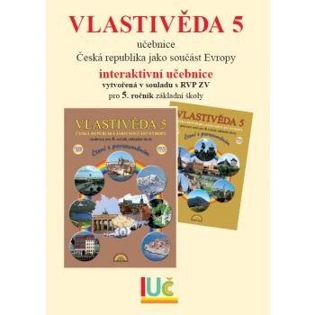 Interaktivní učebnice VLASTIVĚDA 5 - ZEMĚPIS s Vlastíkem (pětiletá