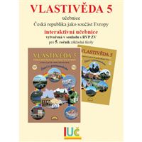 Interaktivní učebnice VLASTIVĚDA 5 - ZEMĚPIS s Vlastíkem - roční licence
