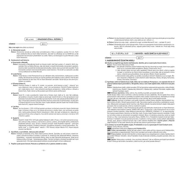 Vlastivěda 5 - Metodický průvodce, Čtení s porozuměním