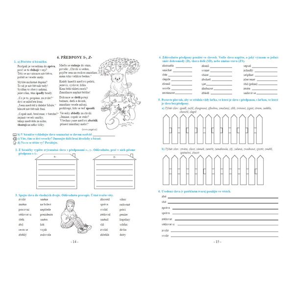 Český jazyk 5 - Pracovní sešit (Duhová řada), Čtení s porozuměním