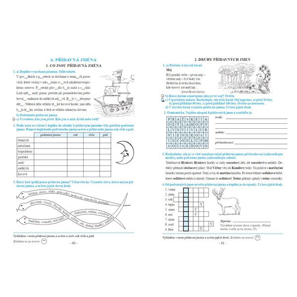 Český jazyk 5 - Pracovní sešit (Duhová řada), Čtení s porozuměním