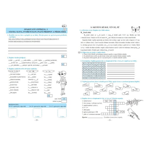 Český jazyk 5 - Pracovní sešit (Duhová řada), Čtení s porozuměním