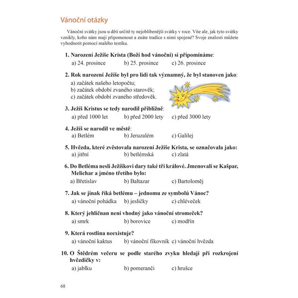 Čítanka 5 (Duhová řada), Čtení s porozuměním