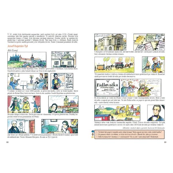 Čítanka 5 (Duhová řada), Čtení s porozuměním