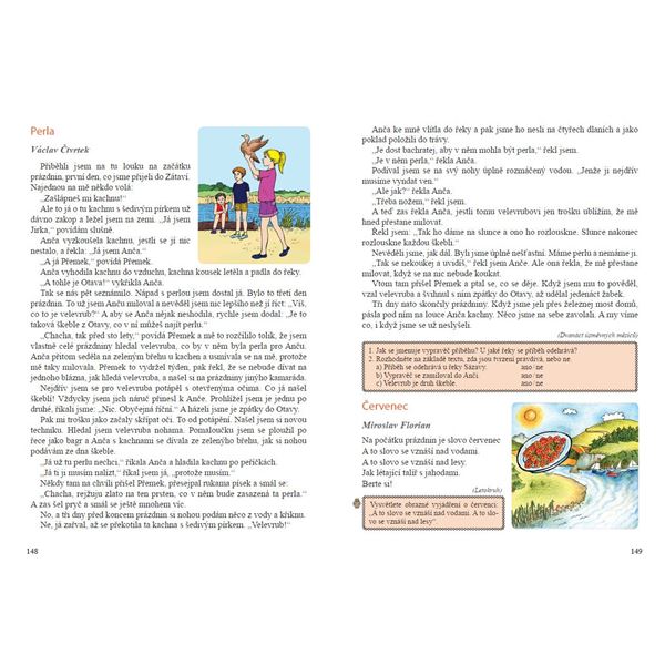 Čítanka 5 (Duhová řada), Čtení s porozuměním