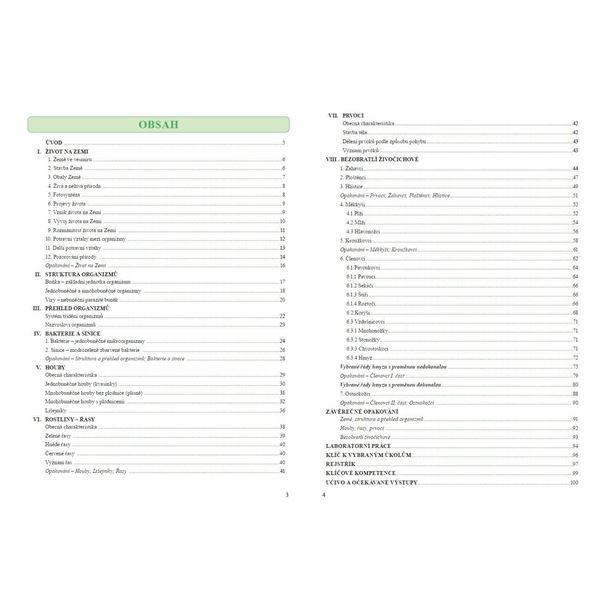 Přírodopis 6 - Úvod do přírodopisu - učebnice, Čtení s porozuměním