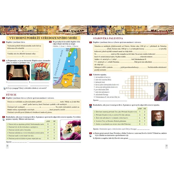 Dějepis 6 - Pravěk, starověk - Pracovní sešit, Čtení s porozuměním