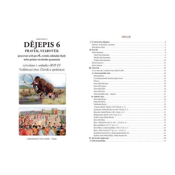 Dějepis 6 - Pravěk, starověk - Pracovní sešit, Čtení s porozuměním