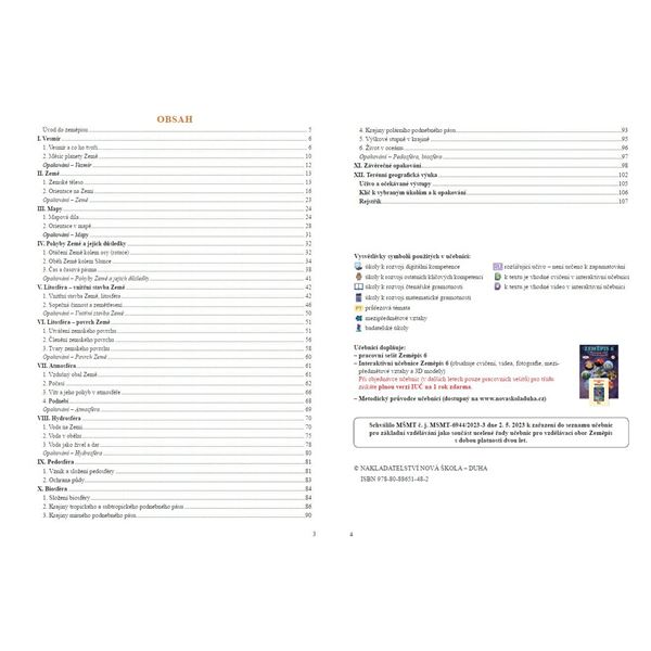 Zeměpis 6 - Planeta Země - učebnice, Čtení s porozuměním