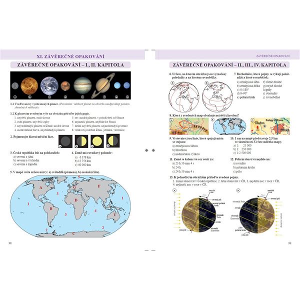Zeměpis 6 - Planeta Země - učebnice, Čtení s porozuměním