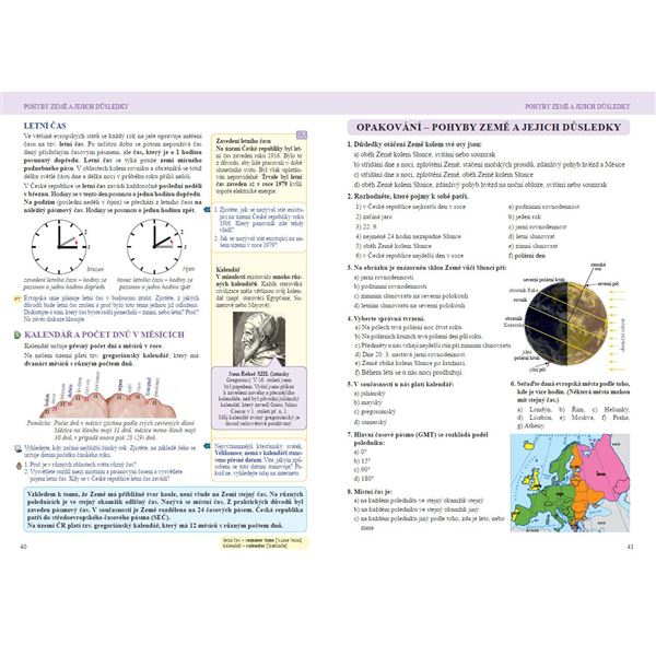 Zeměpis 6 - Planeta Země - učebnice, Čtení s porozuměním