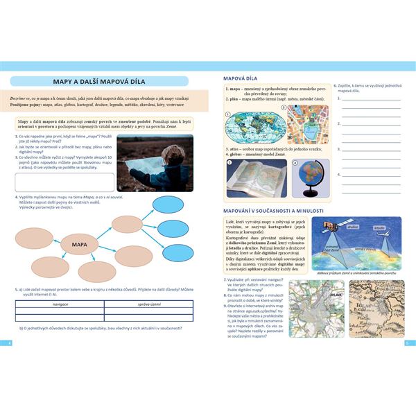 Geografie 6 - Geografické myšlení - pracovní učebnice