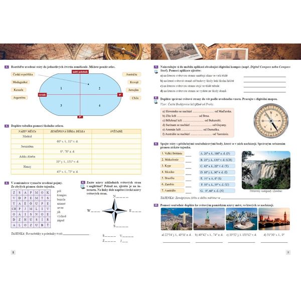 Zeměpis 6 - Planeta Země - pracovní sešit, Čtení s porozuměním