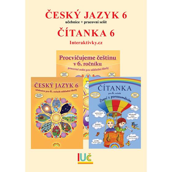 Pětiletá IUČ Český jazyk 6 (UČ+PS+Čit)