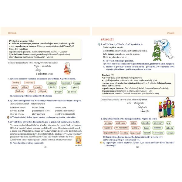 Český jazyk 6 - učebnice, Čtení s porozuměním