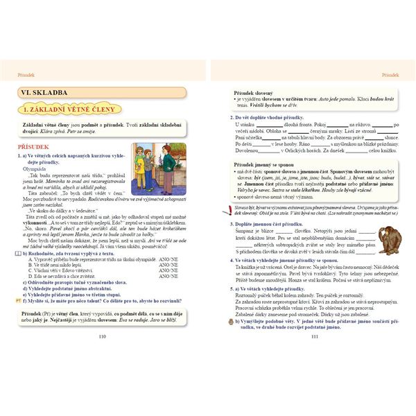 Český jazyk 6 - učebnice, Čtení s porozuměním