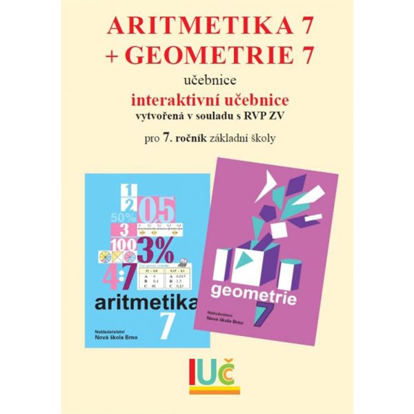Interaktivní učebnice ARITMETIKA 7 + GEOMETRIE 7 (roční)