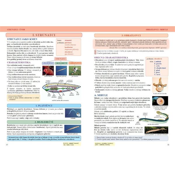 Přírodopis 7 - Zoologie a botanika - učebnice, Čtení s porozuměním