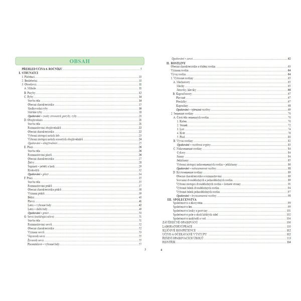 Přírodopis 7 - Zoologie a botanika - učebnice, Čtení s porozuměním