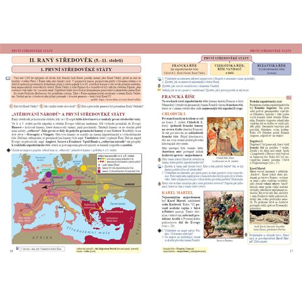 Dějepis 7 - Středověk, počátek novověku - Čtení s porozuměním - učebnice