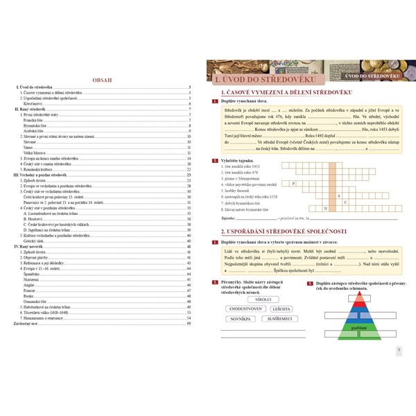 Dějepis 7 - pracovní sešit, Čtení s porozuměním