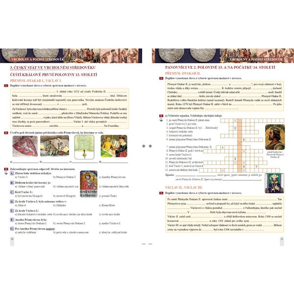 Dějepis 7 - pracovní sešit, Čtení s porozuměním