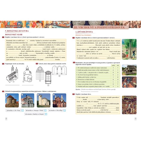 Dějepis 7 - pracovní sešit, Čtení s porozuměním