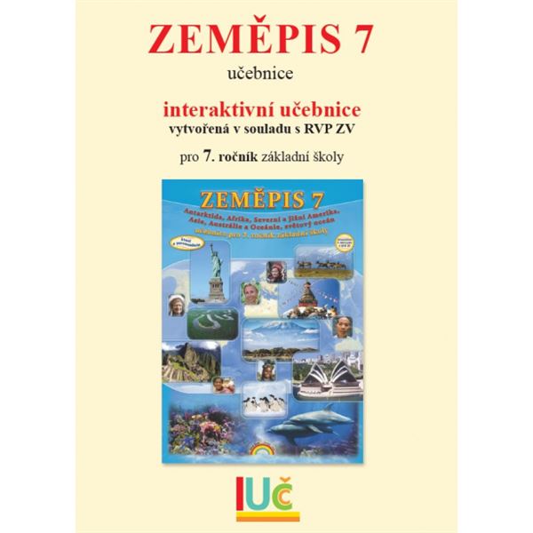Interaktivní učebnice Zeměpis 7 (roční)