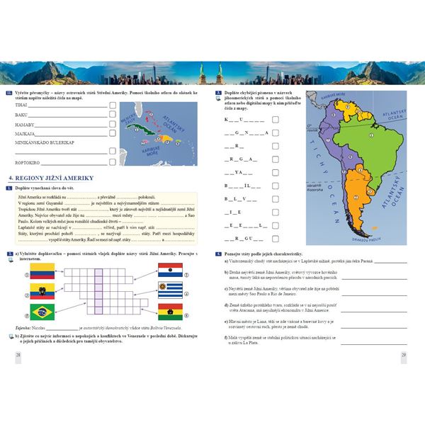 Zeměpis 7 - pracovní sešit, Čtení s porozuměním