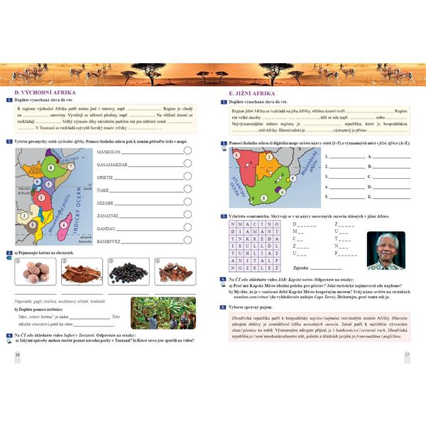 Zeměpis 7 - pracovní sešit, Čtení s porozuměním