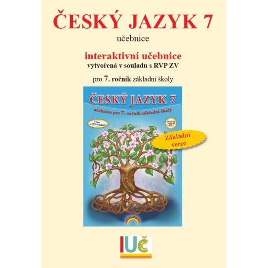 Interaktivní učebnice Český jazyk 7 (pětiletá)