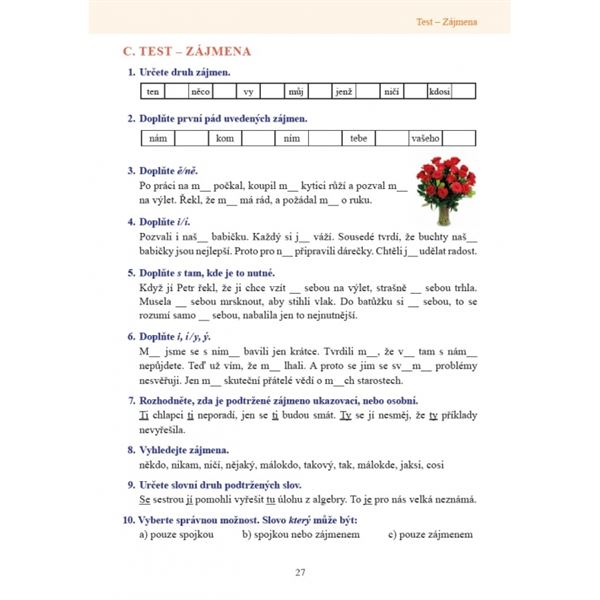 Český jazyk 7 – učebnice, Čtení s porozuměním