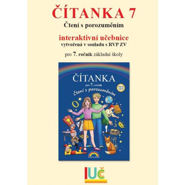Interaktivní učebnice Čítanka 7 (pětiletá)